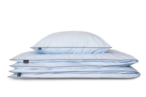 Błękitna doskonała pościel Maco