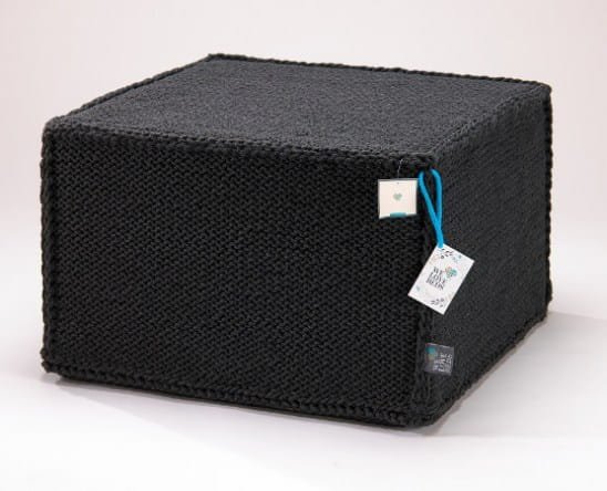 puf comfortable flat graphite