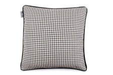 Decorative pillow Check Black 45x45 cm