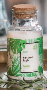 Świeca sojowa zapachowa Natural high 220g