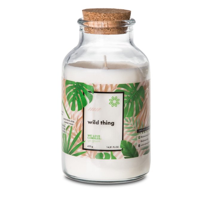 Świeca sojowa Wild thing 420g