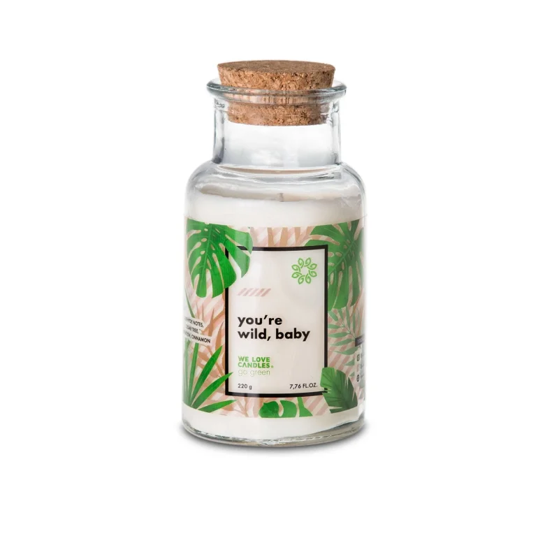 Świeca sojowa Youre wild baby 220g