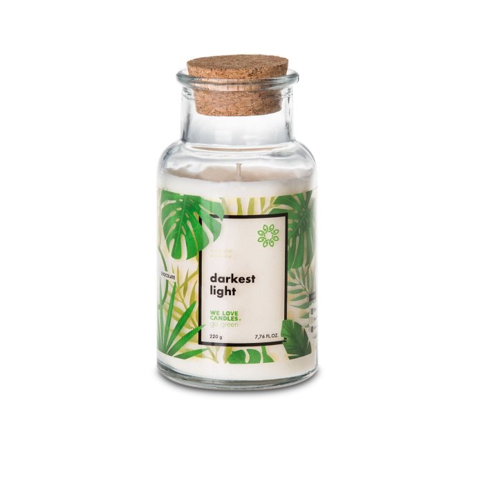 Świeca sojowa Darkest light 220g