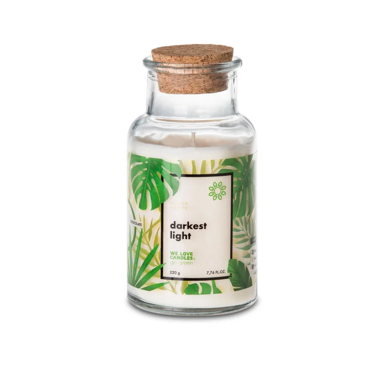 Świeca sojowa Darkest light 220g