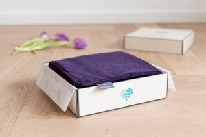 Poszewka Dark-Violet Opakowanie Prezent