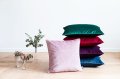 Poduszka dekoracyjna Elegant Burgundy welvet kolory