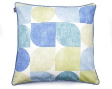 Decorative pillow Circles Blue And Green 60x60 cm