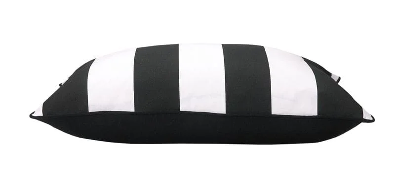 Poduszka-dekoracyjna-Belts-Black-White poszewka
