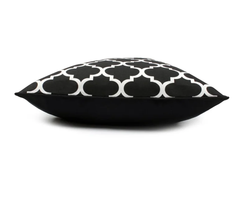 Poszewka dekoracyjna Clover Black White prezent