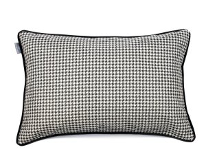 Poduszka Dekoracyjna Check Black 40x60cm