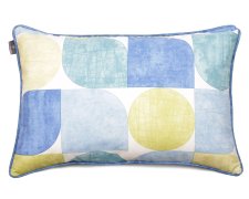 Decorative pillow Circles Blue And Green 40x60 cm