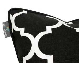 Poszewka-dekoracyjna Clover Black White